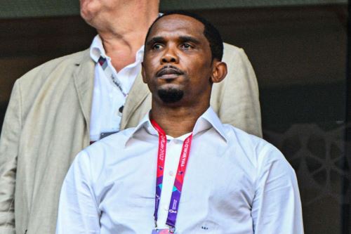 Samuel Eto´o, presidente de la Federación de Fútbol de Camerún.