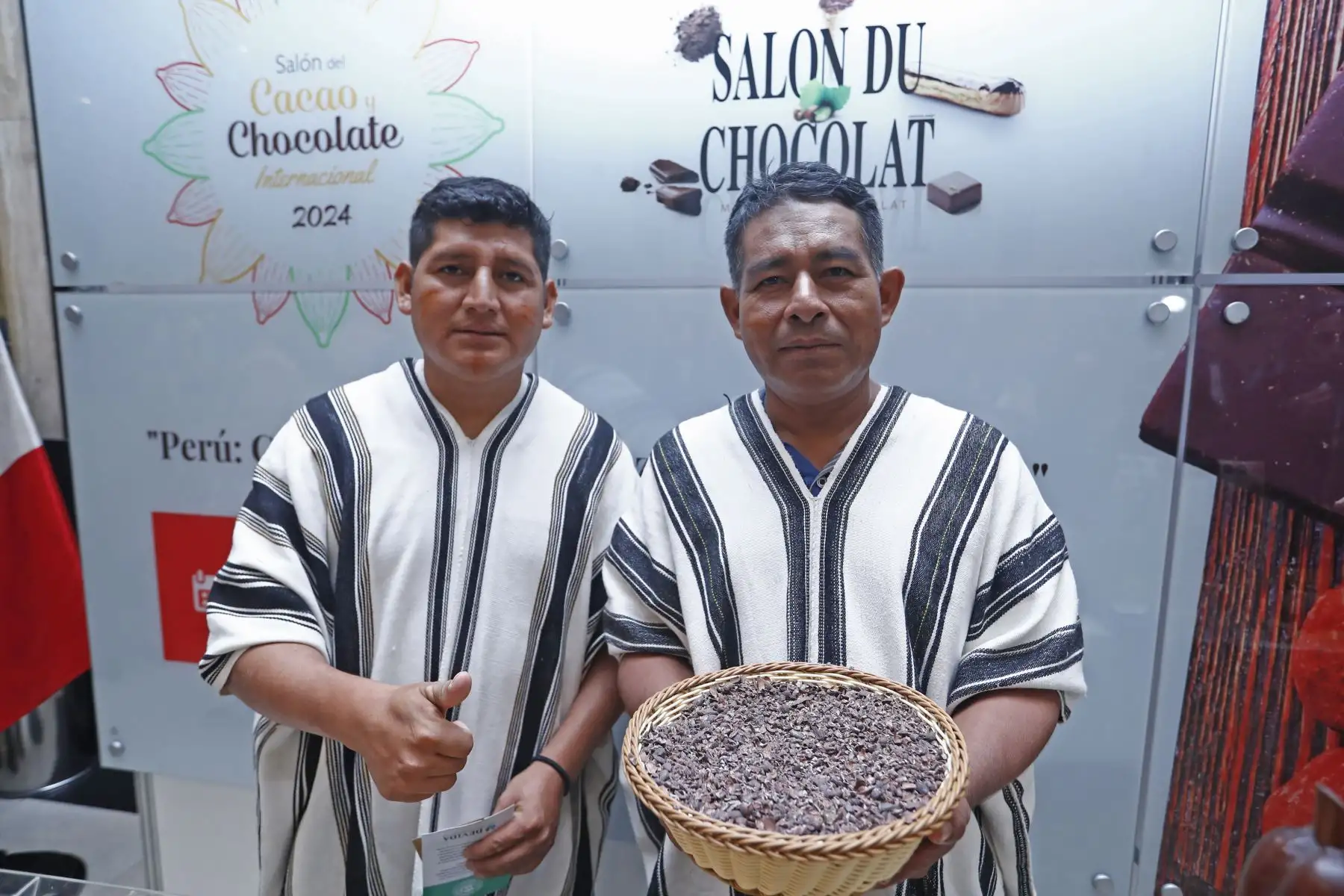 El Salón del Cacao y Chocolate Internacional 2024, que se realizará del 18 al 21 de julio, espera recibir a más de 25 mil visitantes en sus 200 stands de exhibición y venta en el Centro de Convenciones de Lima. Foto: ANDINA/Daniel Bracamonte