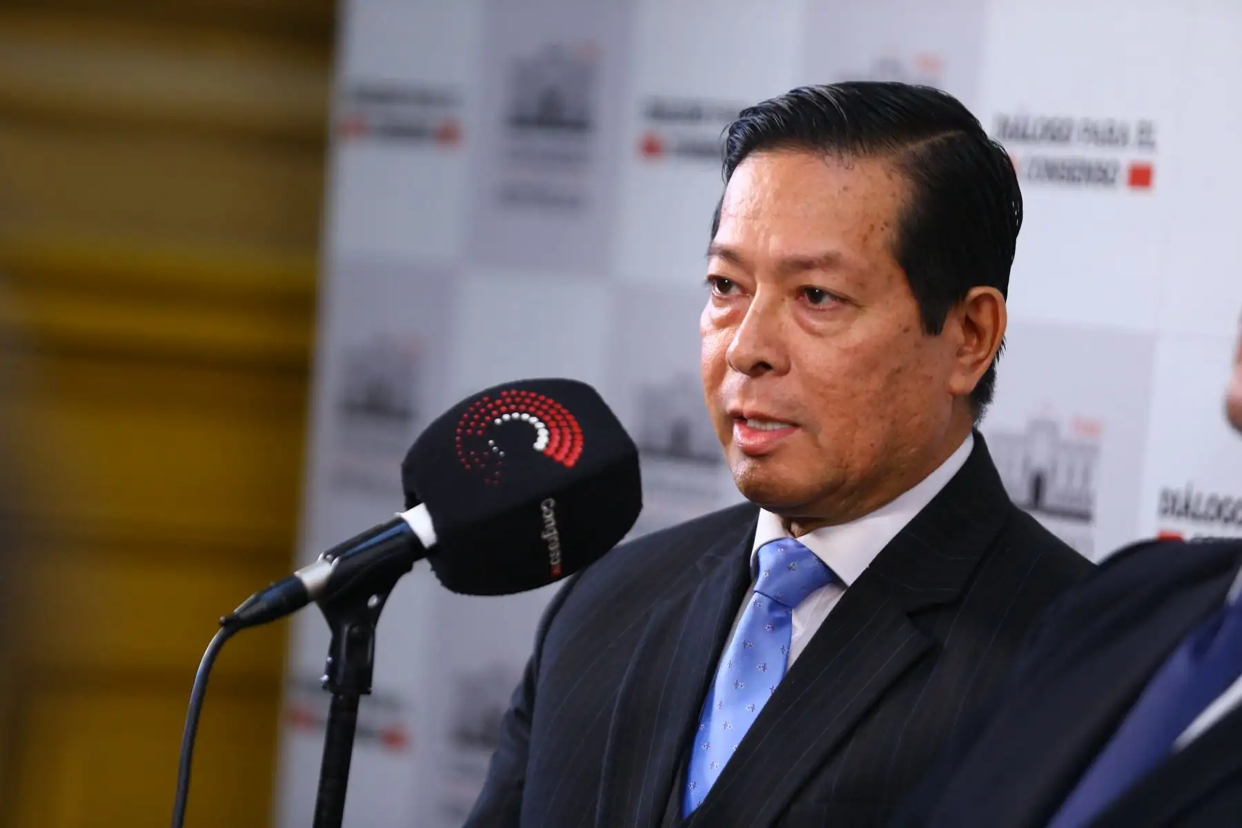 Ministro de Justicia y Derechos Humanos, Eduardo Arana. ANDINA/Eddy Ramos