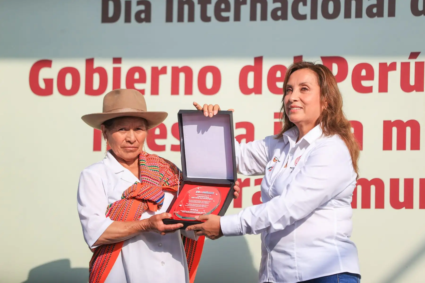 Presidenta Boluarte participa en lanzamiento de feria en Día Internacional de la Papa. Foto: ANDINA/Prensa Presidencia