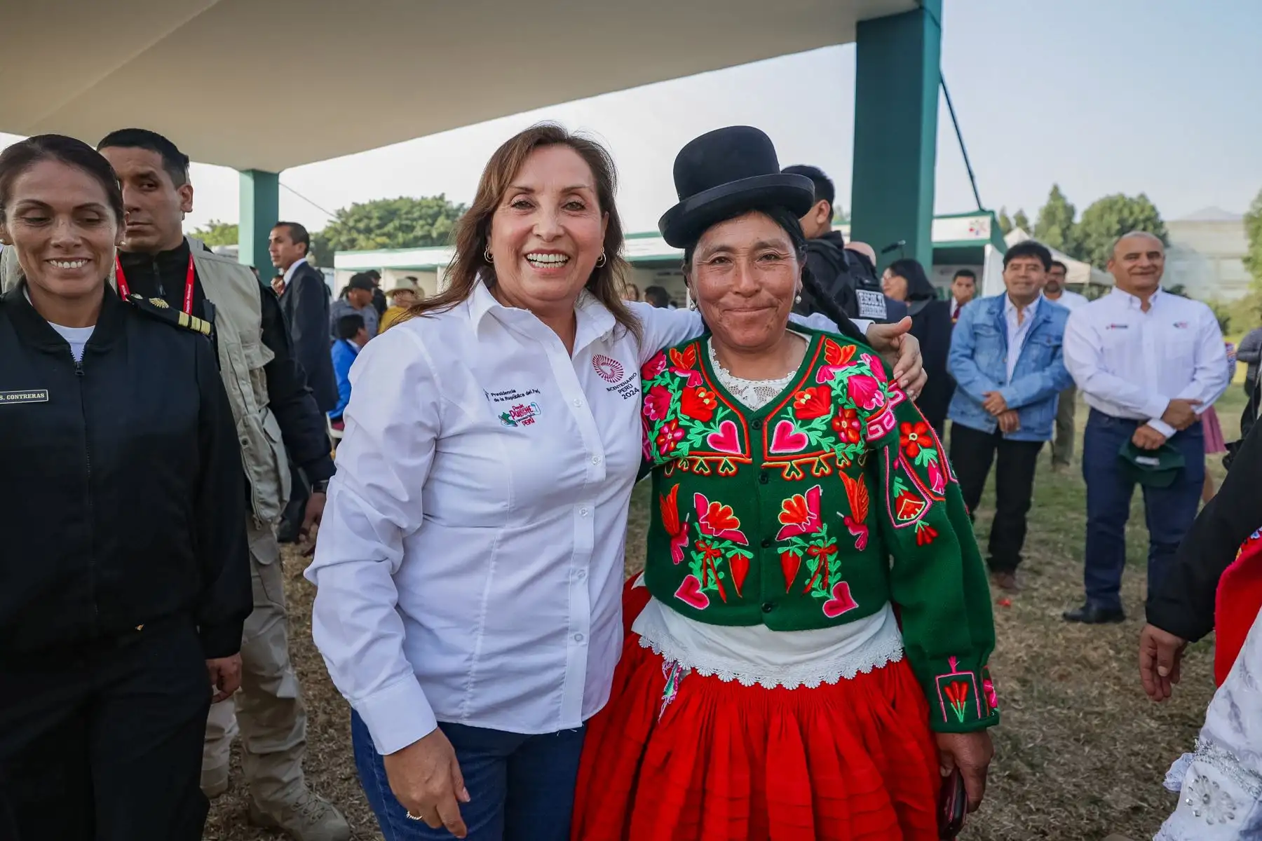 Presidenta Boluarte participa en lanzamiento de feria en Día Internacional de la Papa. Foto: ANDINA/Prensa Presidencia