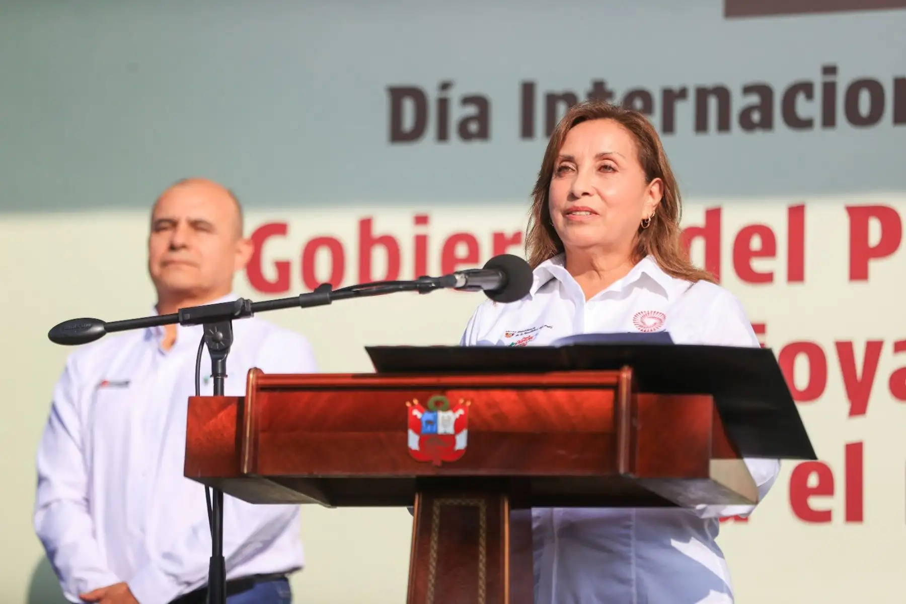 Presidenta Boluarte participa en lanzamiento de feria en Día Internacional de la Papa. Foto: ANDINA/Prensa Presidencia