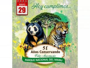 El Parque Nacional del Manu es una de las dos áreas naturales que tiene el Perú declaradas como Patrimonio Natural de la Humanidad por la Unesco debido a su extraordinaria biodiversidad.