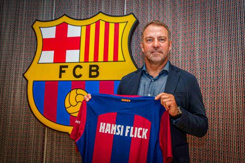 Hansi Flick es presentado como nuevo entrenador del FC Barcelona.