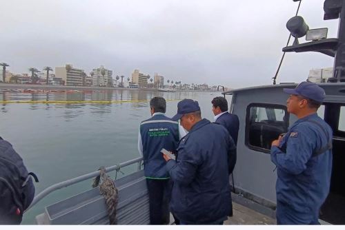 La Punta: Fiscalía inició investigación preliminar por manchas de hidrocarburos en el mar. Foto: ANDINA/Difusión.