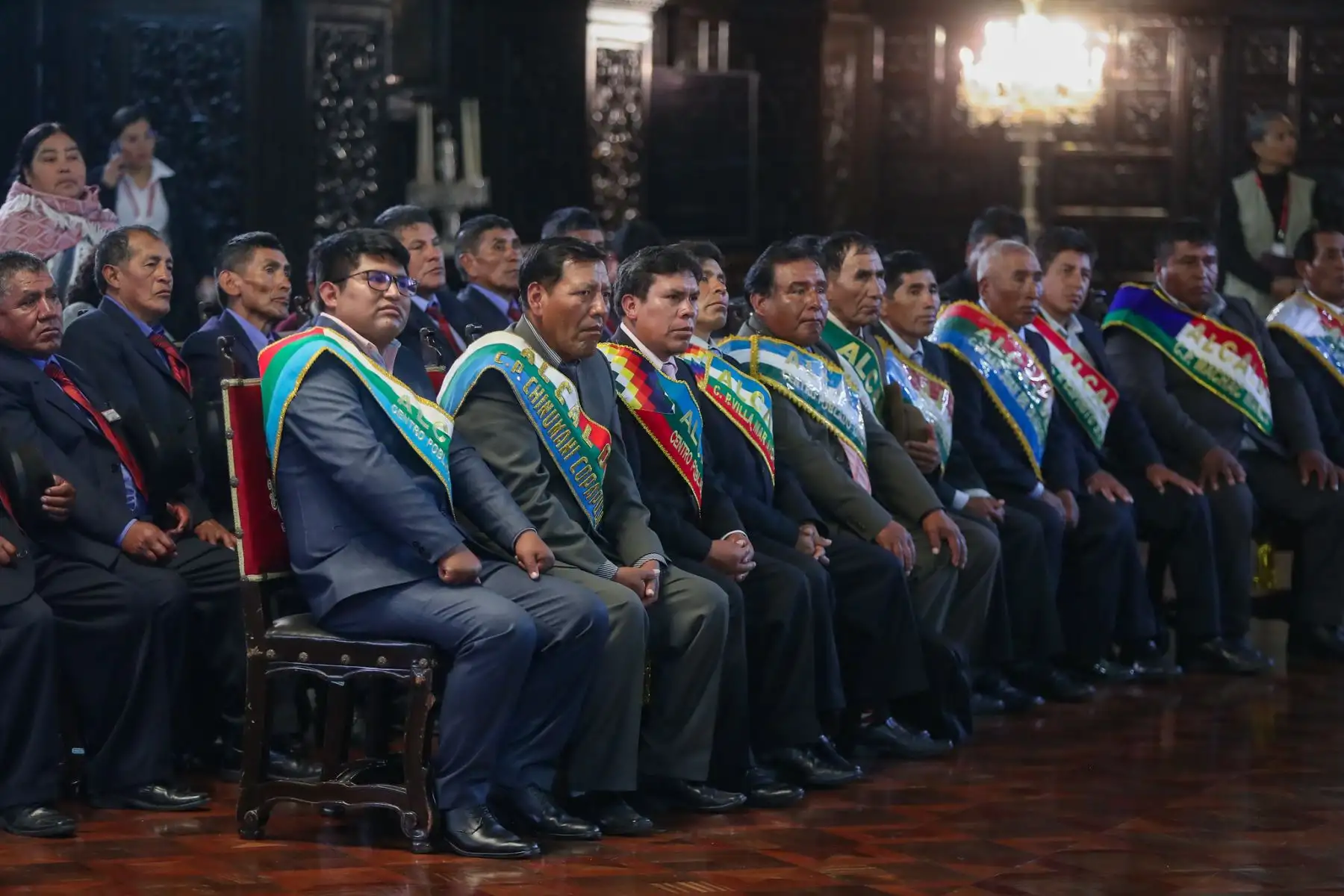 Presidenta Dina Boluarte participa en la promulgación de la Ley que declara de interés Nacional la Creación de la Universidad Nacional Fronteriza Autónoma de Yunguyo.
Foto: ANDINA/Prensa Presidencia