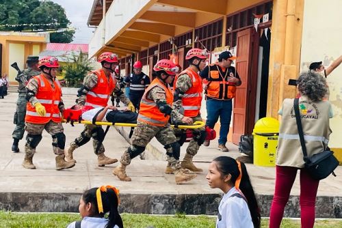 Ucayali: Pucallpa se prepara para Simulacro Nacional Multipeligro con amago de incendio