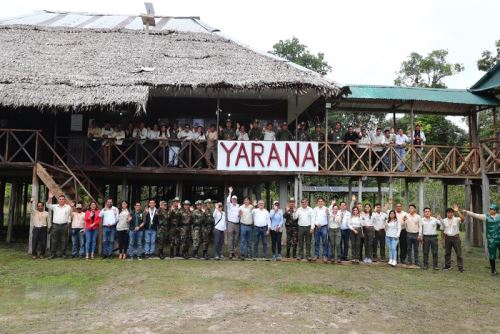 El puesto de vigilancia inaugurado contribuirá a la conservación de la cuenca del Nanay que abastece de agua a Iquitos, subrayó el ministro del Ambiente.