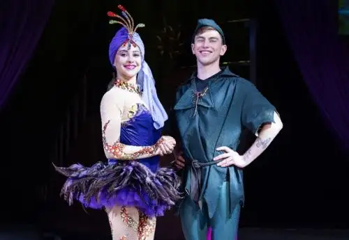 Circo sobre hielo en Lima con Peter Pan.