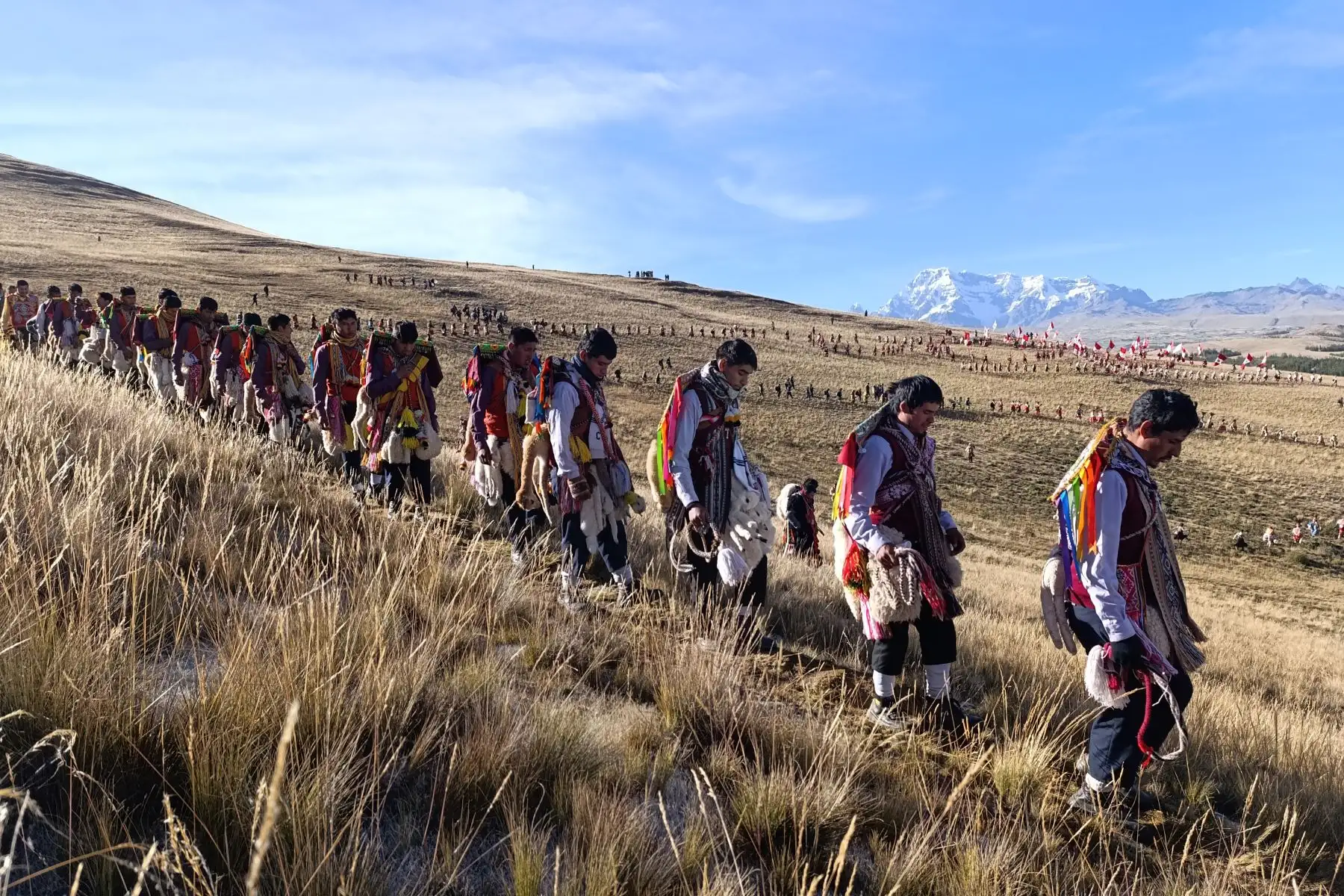 La fe, devoción y tradición se vivió con fidelidad en el peregrinaje al Señor de Qoyllorritti. ANDINA/Difusión