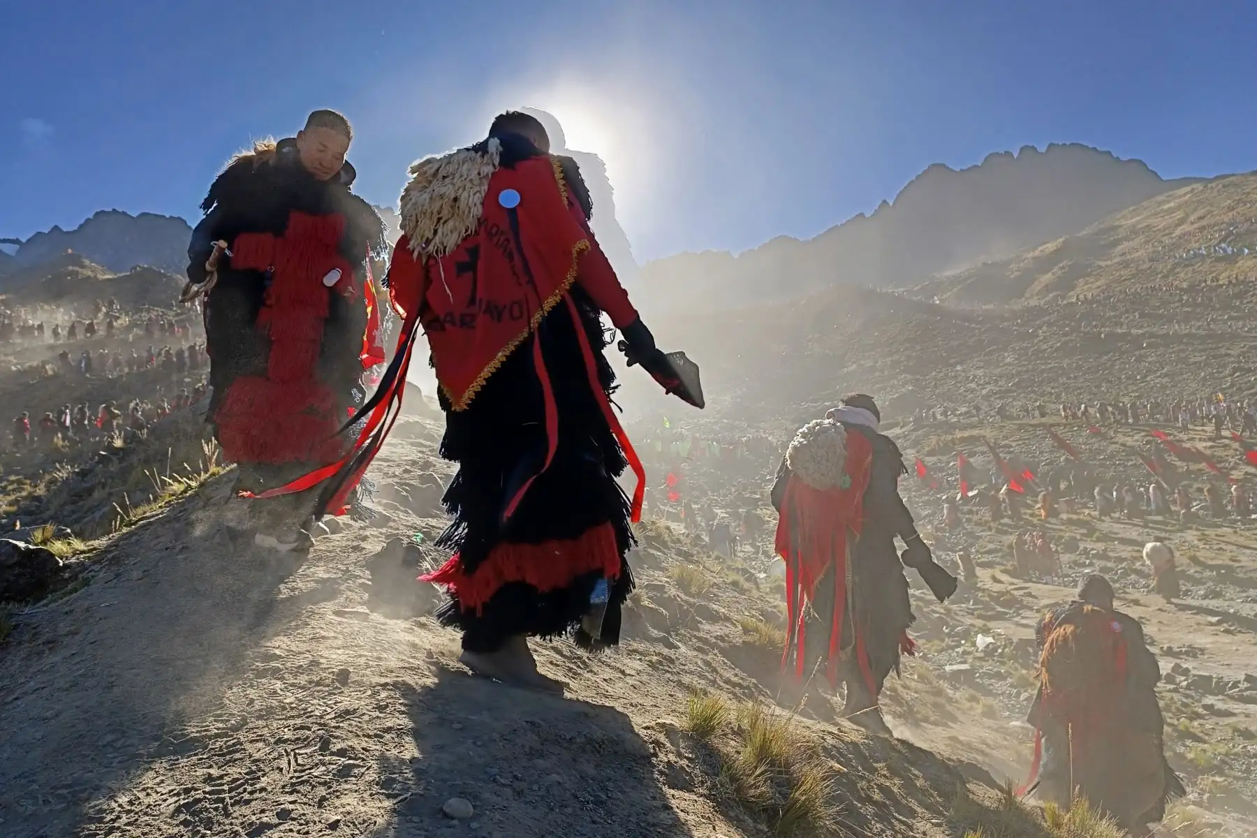 150 mil peregrinos emprendieron la caminata al Cristo de la Nieves durante las dos últimas semanas. ANDINA/Difusión