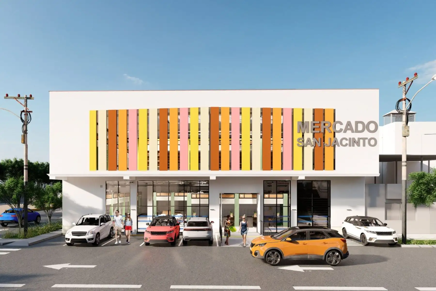 Moderno mercado San Jacinto atenderá adecuadamente las necesidades de comerciantes y ciudadanos, resaltó Produce. Foto: PRODUCE/Difusión.