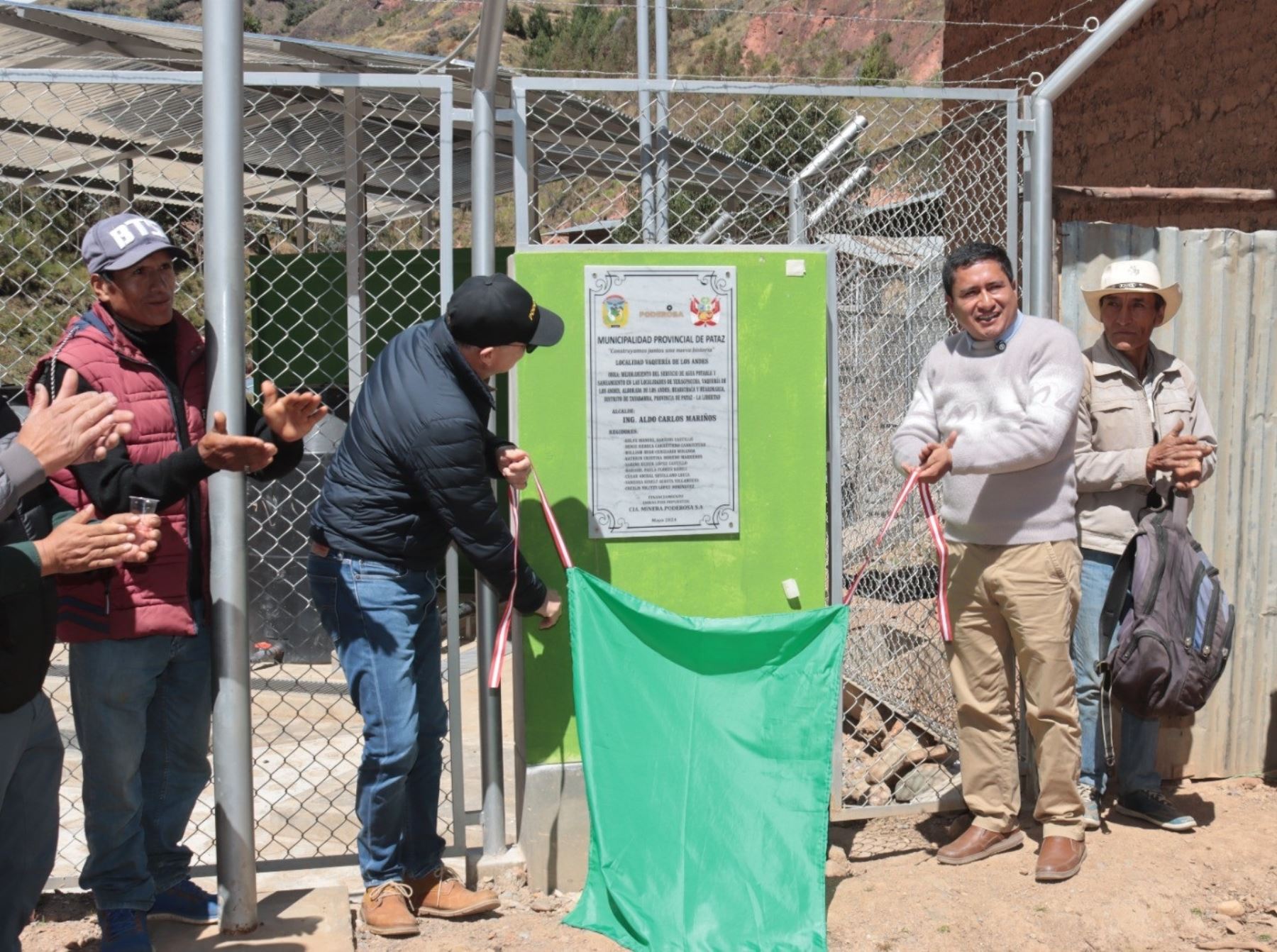 Proyectos de agua potable benefician a más de 700 familias de la provincia de Pataz, en la sierra de la región La Libertad. ANDINA/Difusión