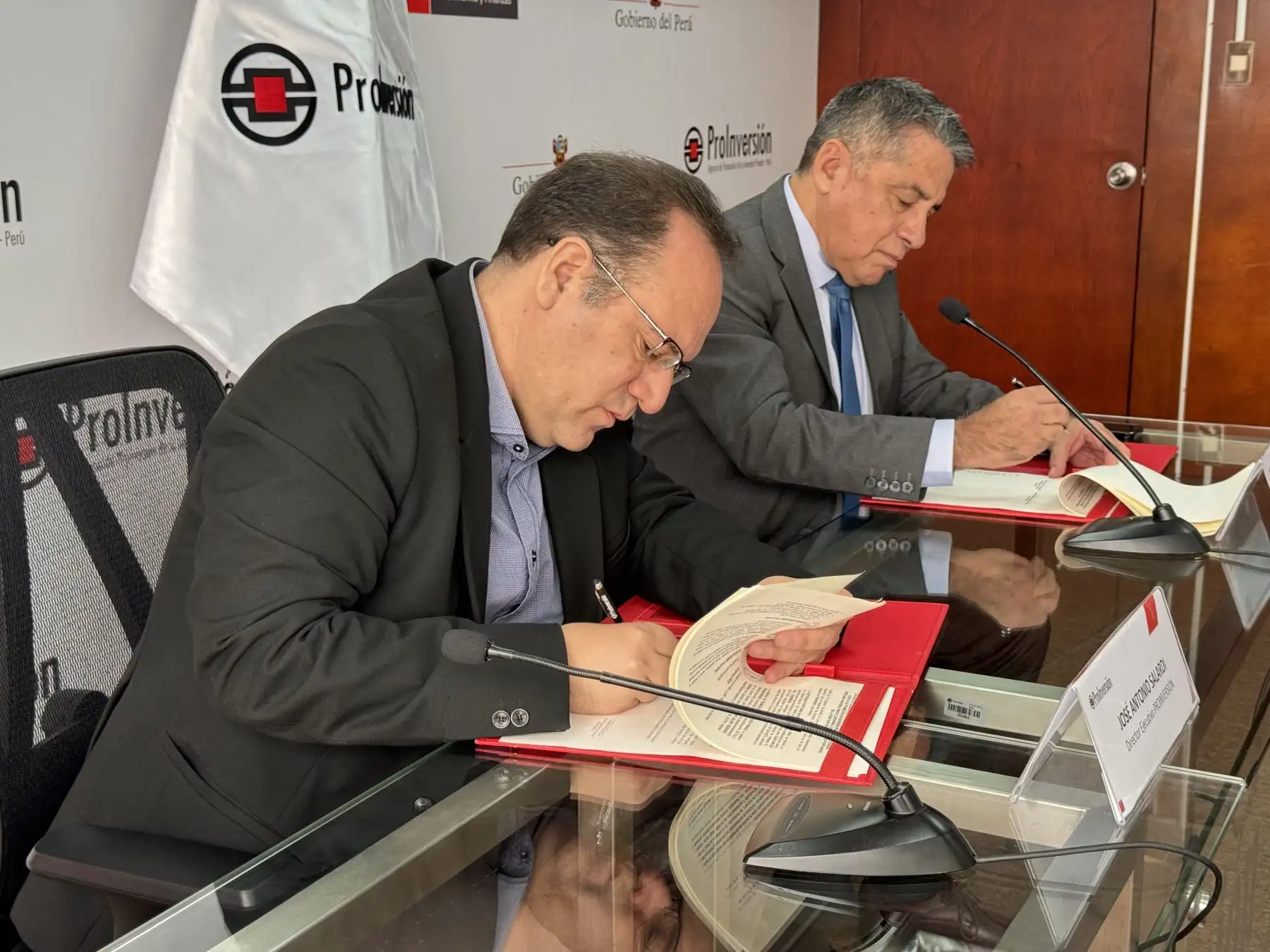 La Agencia de Promoción de la Inversión Privada (ProInversión), suscribió un convenio con la Autoridad Portuaria Nacional (APN) para colaborar en la realización de proyectos portuarios a nivel nacional, Cortesía ProInversión
