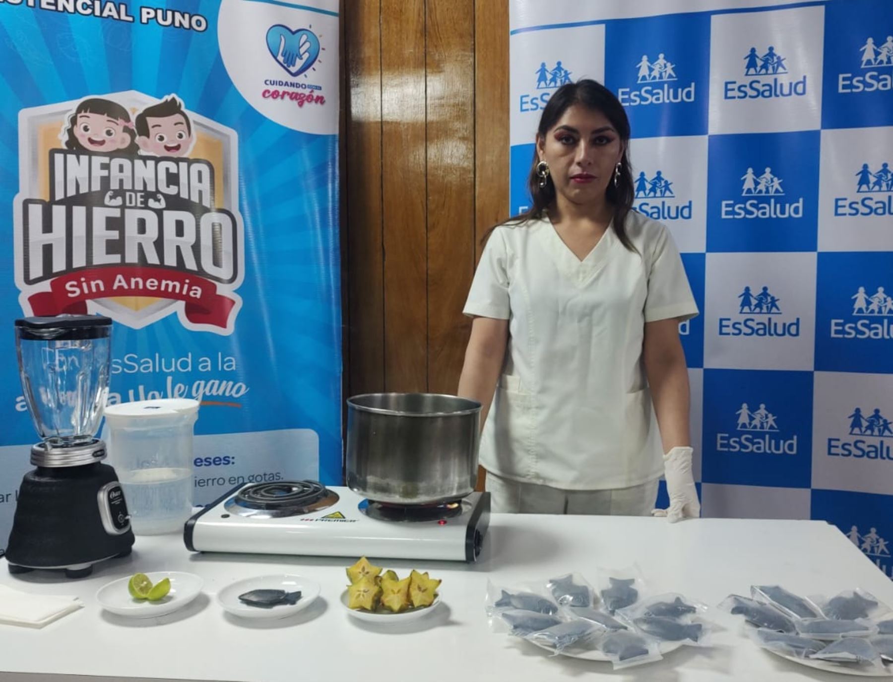 "Pescaditos de hierro", la nueva estrategia que se impulsará en la región Puno para combatir la anemia infantil. Foto: ANDINA/difusión.
