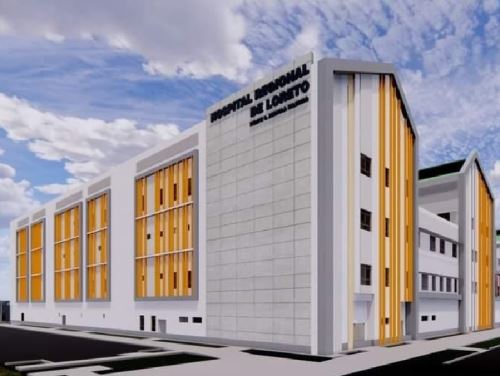 Gore Loreto anunció la construcción de la nueva sede del Hospital Regional ubicado en la ciudad de Iquitos.