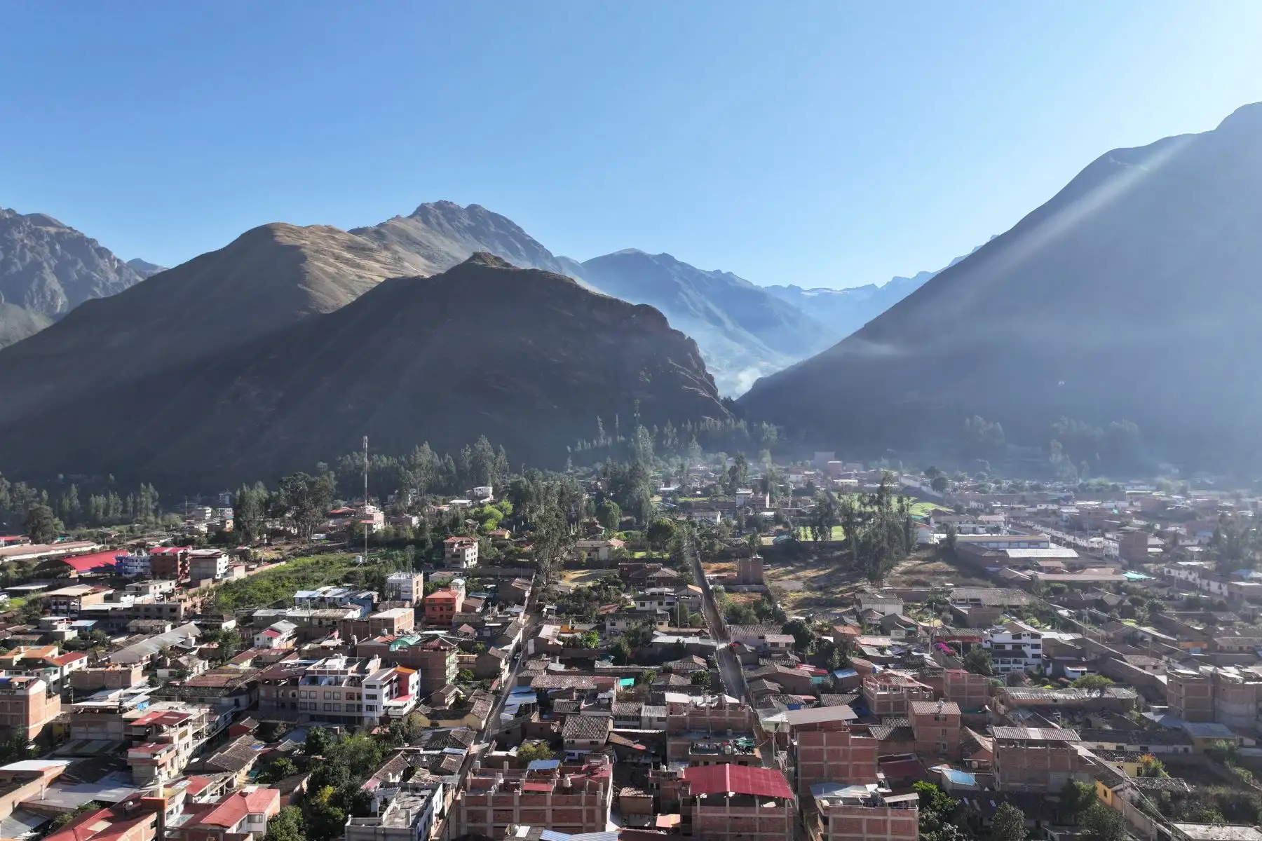 Ciudad de Urubamba, Cusco. Foto: ANDINA/Lenin Lobatón