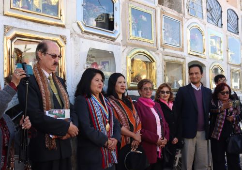Cusco rinde homenaje póstumo a primeros promotores de las fiestas jubilares y al primer inca del Inti Raymi. ANDINA/Difusión