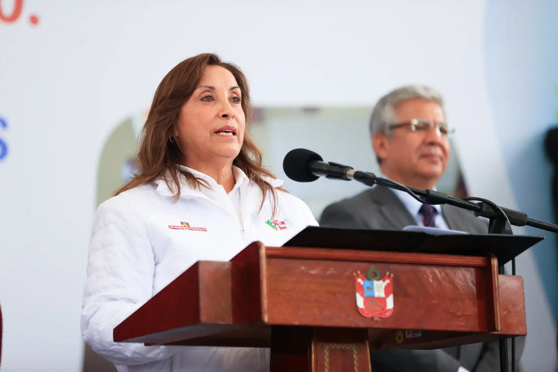 La Presidenta de la República, Dina Boluarte Zegarra, inaugura la sexta Escuela Bicentenario, I.E. 6094 Santa Rosa, que atenderá a más de 2,000 alumnos de primaria y secundaria.
Foto: ANDINA/Prensa Presidencia