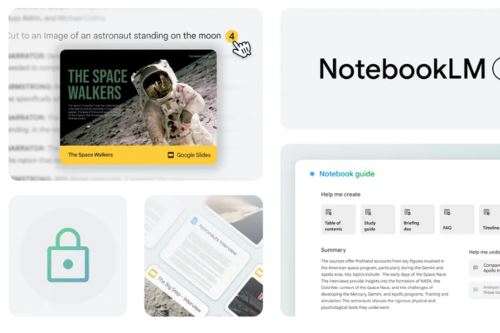 NotebookLM ahora acepta Google Slides y sitios WEB como fuentes, al igual que otros Google Docs, PDFs y archivos de texto.