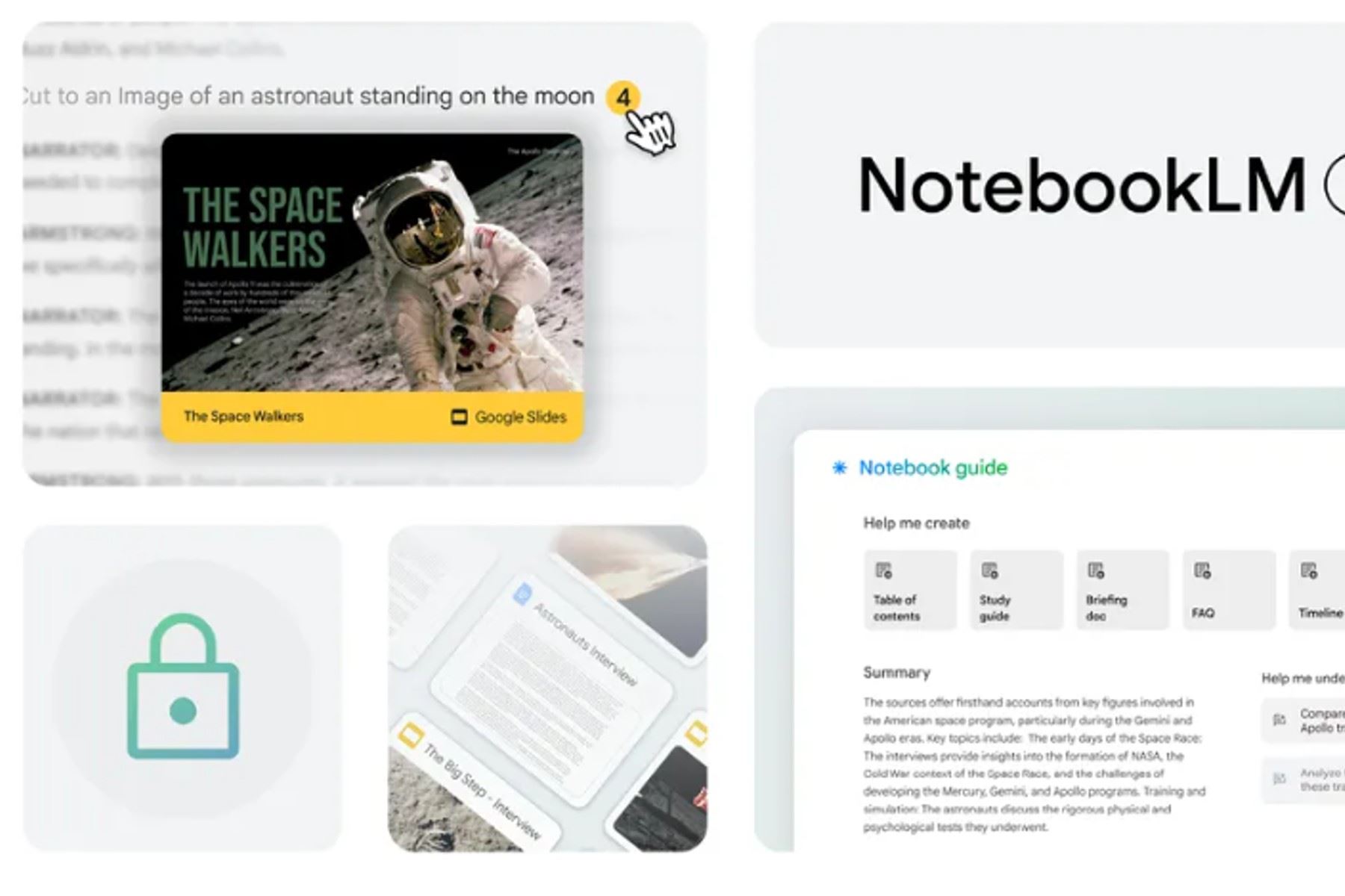 NotebookLM ahora acepta Google Slides y sitios WEB como fuentes, al igual que otros Google Docs, PDFs y archivos de texto.