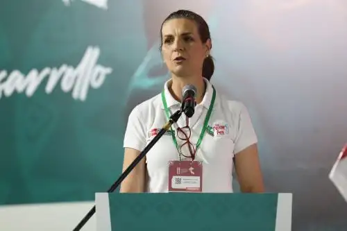 Ministra de Vivienda, Construcción y Saneamiento, Hania Pérez de Cuéllar. Foto: Cortesía.