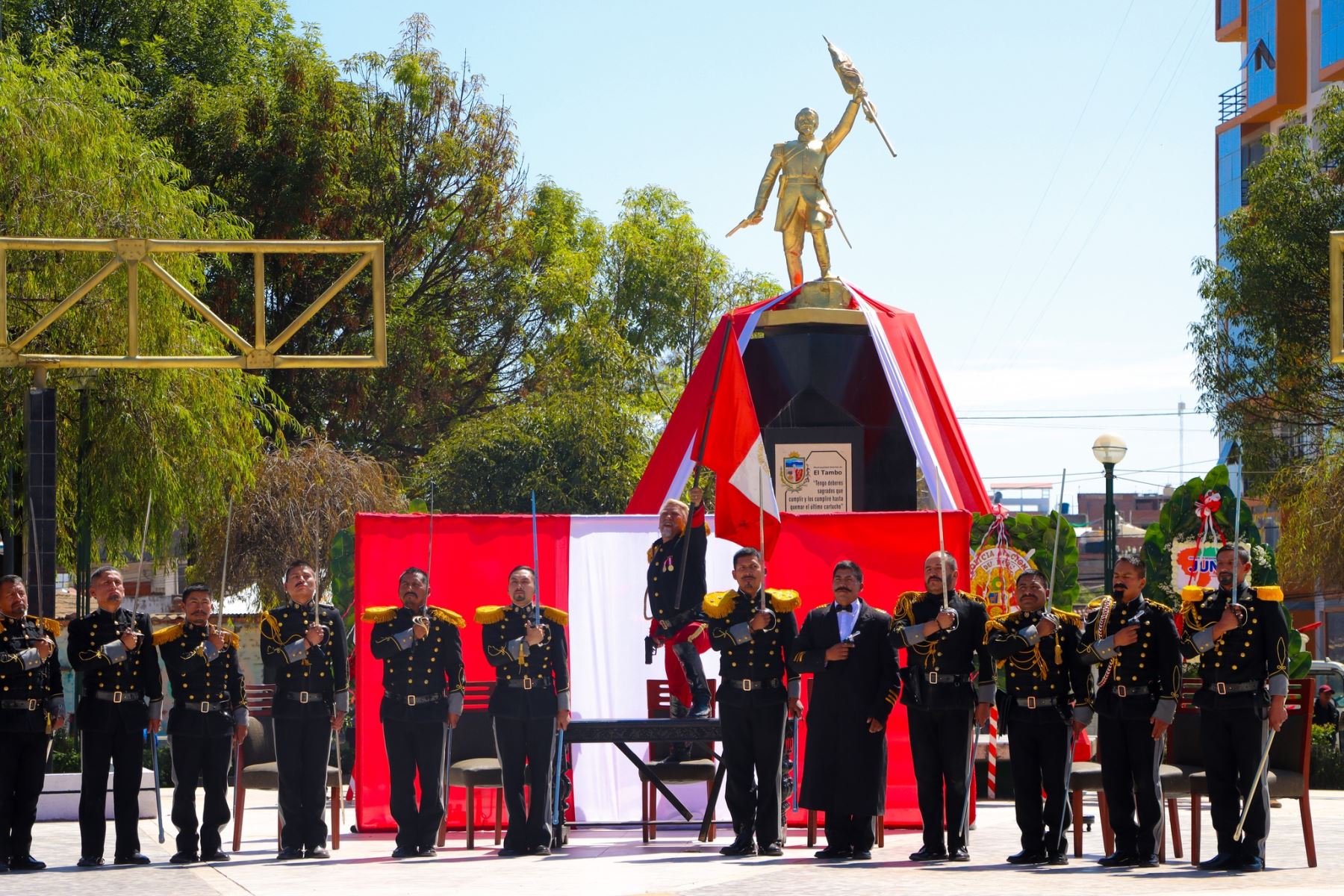 La Trigésima Primera Brigada de Infantería del Ejército del Perú organizó la celebración en Huancayo, región Junín. Foto: ANDINA/Difusión