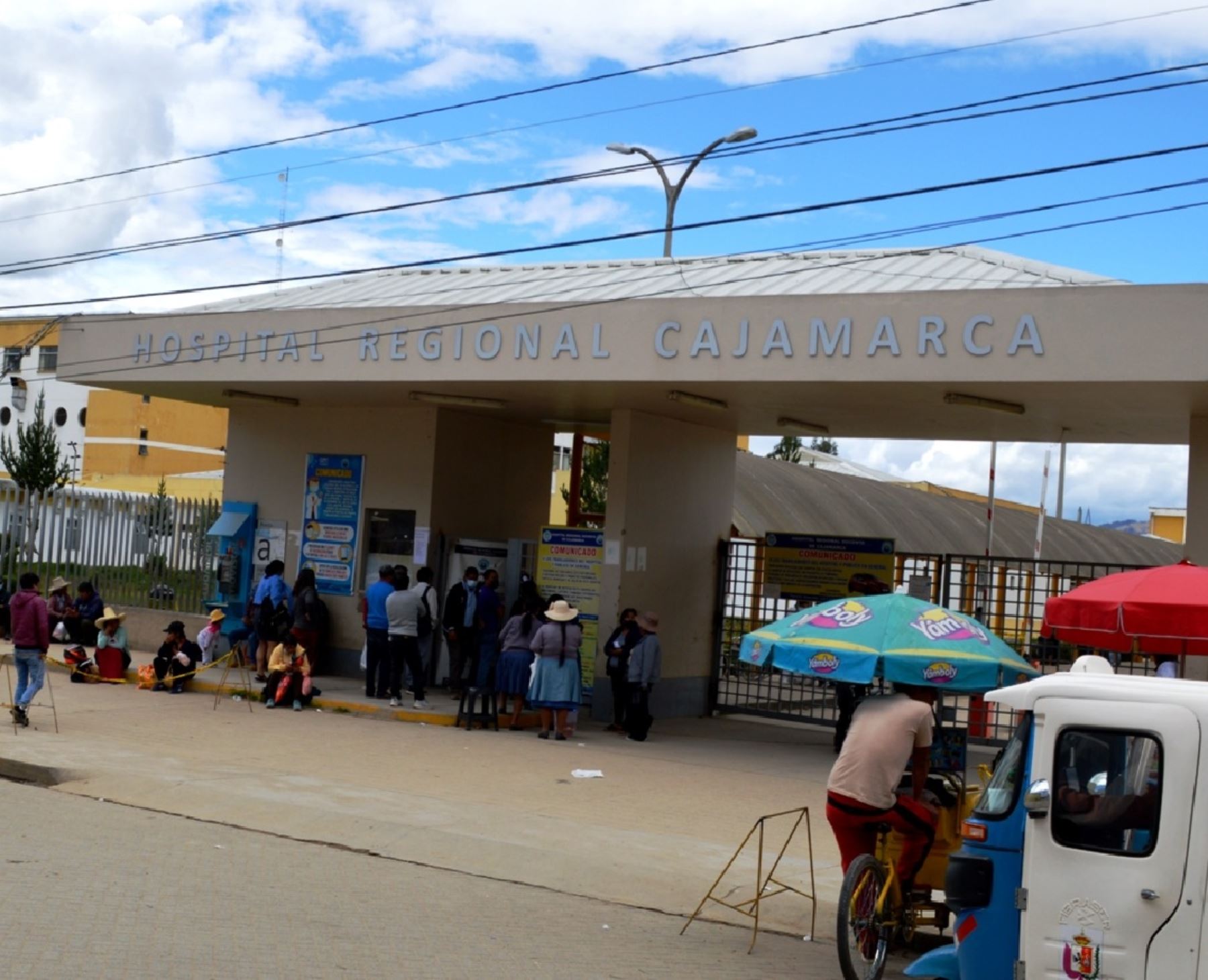 Se recupera la escolar de 9 años que sufrió quemadura en su cuerpo durante una actuación en su colegio ubicado en Celendín. La menor recibe atención en el Hospital Regional de Cajamarca. Foto: Eduard Lozano