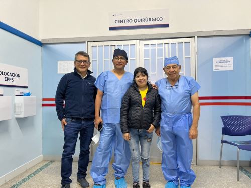 La joven, natural de la ciudad de Tarma, fue una de las pacientes seleccionada para ser intervenida por el proyecto que reúne a reconocidos cirujanos latinoamericanos provenientes de países como Colombia y Argentina