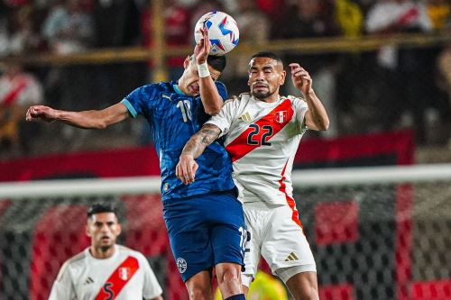 Perú vs Paraguay, amistoso internacional que se disputó en el estadio Monumental de Lima.