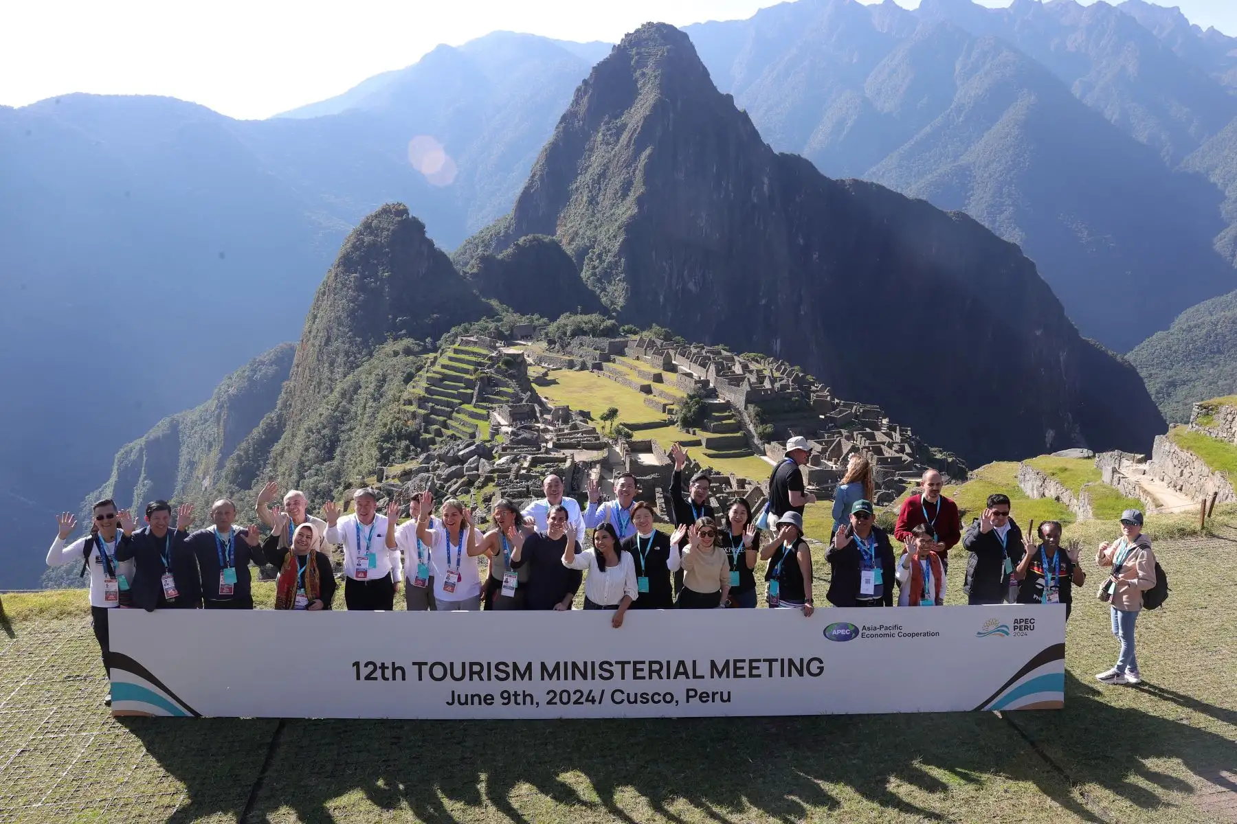 Ministros y Delegados participantes de APEC 2024 realizan visita técnica al Santuario de Machu Picchu. Esta visita permitirá, propiciar el contacto directo con las Economías Miembro de APEC en los asuntos de competencia del Sector Turismo
Foto: ANDINA/ Melina Mejía