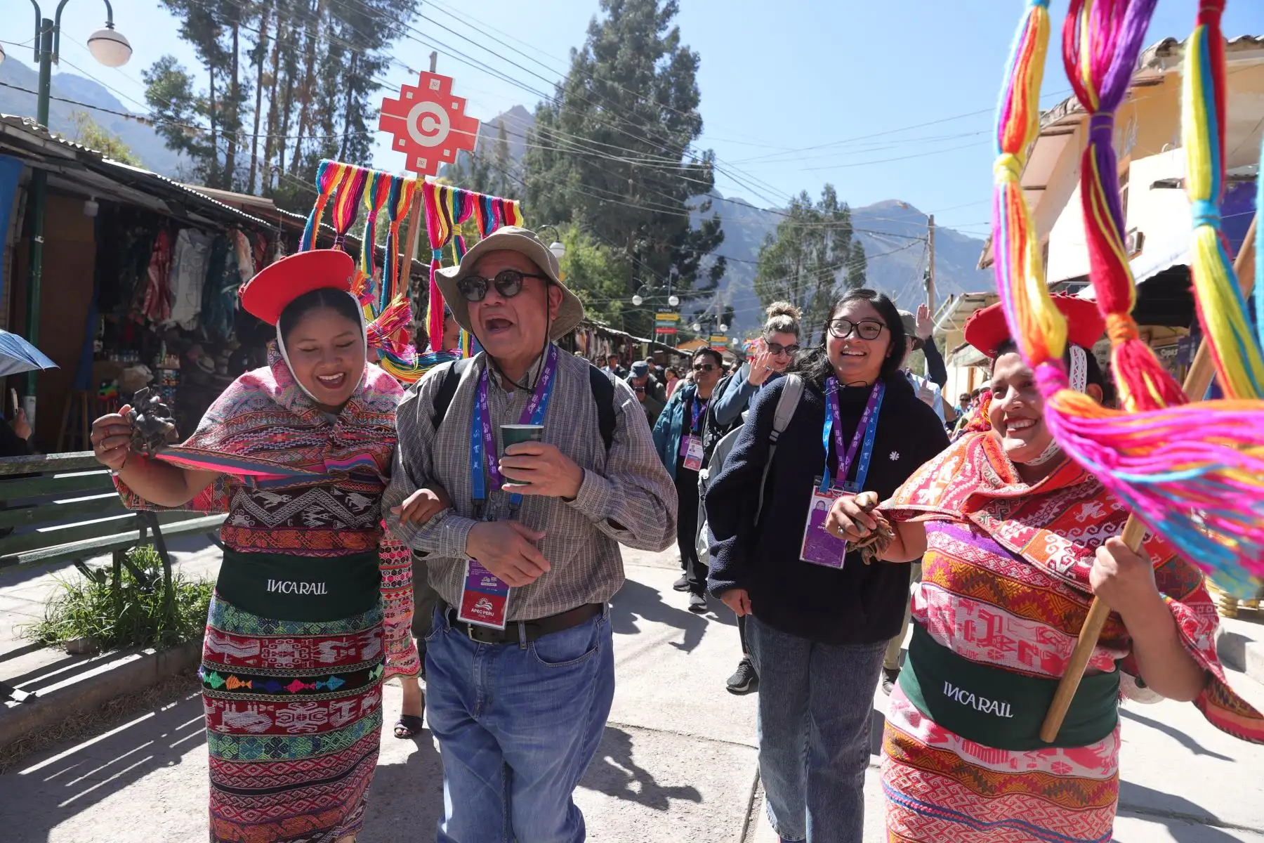 Ministros y Delegados participantes de APEC 2024 realizan visita técnica al Santuario de Machu Picchu. Esta visita permitirá, propiciar el contacto directo con las Economías Miembro de APEC en los asuntos de competencia del Sector Turismo
Foto: ANDINA/ Melina Mejía