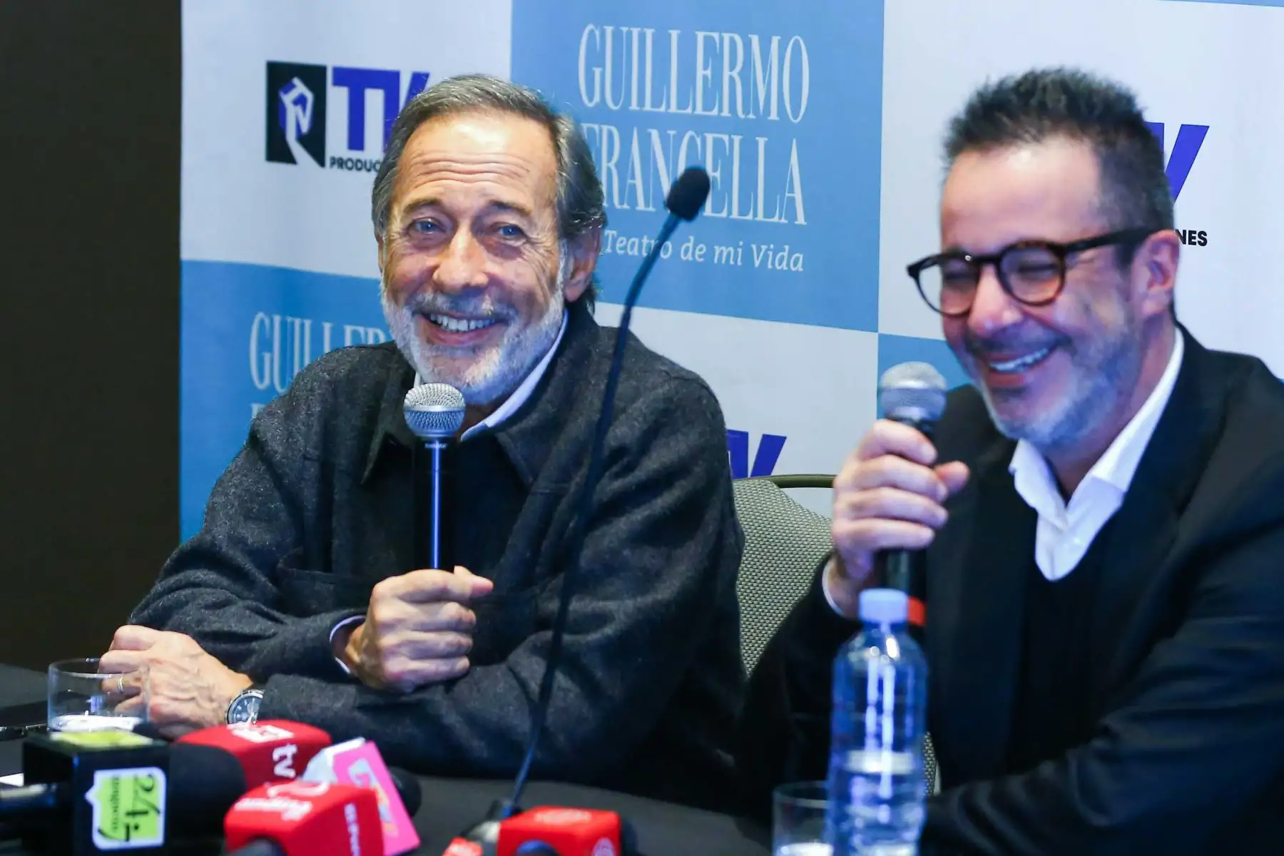 El actor, productor y director argentino Guillermo Francella regresa al Perú, para presentar su obra : “Teatro de mi vida”, una íntima propuesta que irá los días 11 y 12 de junio. En la presentación, estará acompañado por el actor peruano Carlos Carlín. 
Foto: ANDINA/Eddy Ramos