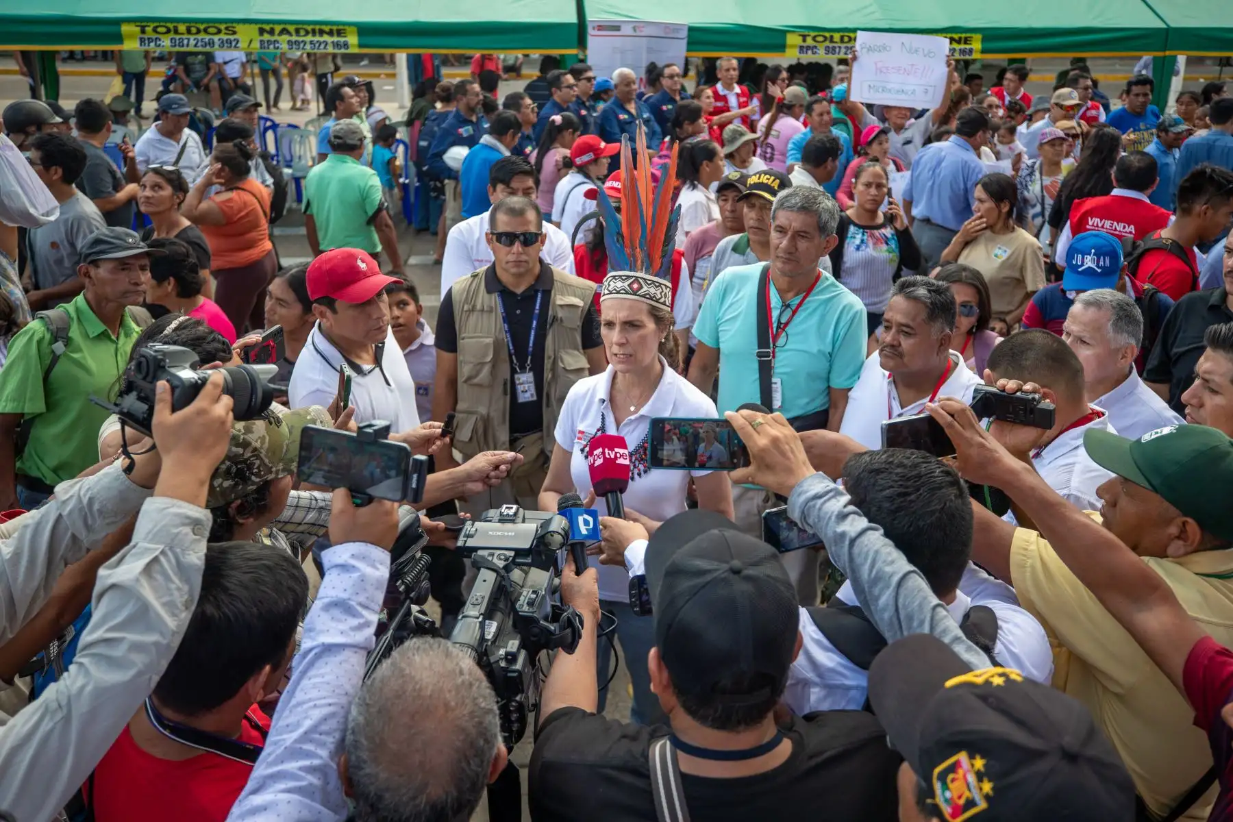De igual manera, la titulación del puesto de Seguridad Fronterizo de la PNP en Shirigayoc representa un avance significativo en la consolidación de la presencia del Estado en zonas estratégicas. Foto: ANDINA/Difusión