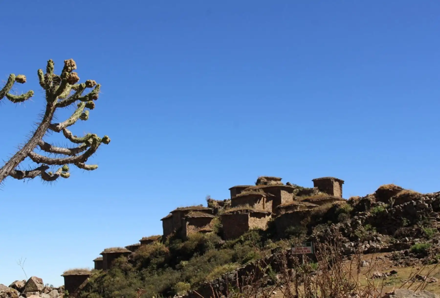 El sitio arqueológico Rúpak se localiza a 3,580 metros sobre el nivel del mar, en la cima de una montaña que forma parte de la comunidad campesina de San Salvador de Pampas que pertenece al distrito de Atavillos Bajo, en la sierra de la provincia de Huaral, en el departamento de Lima.