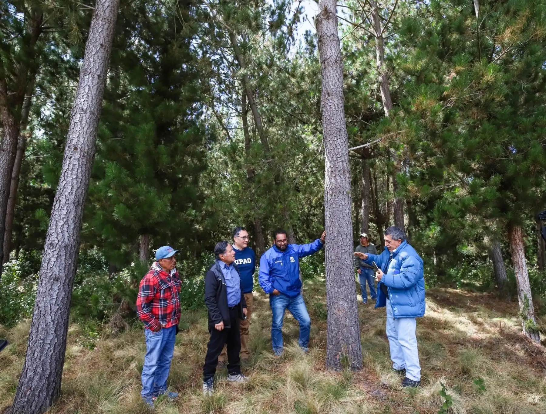 Pobladores del distrito de Chugay, ubicado en la provincia de Sánchez Carrión, en la sierra de la región La Libertad, se beneficiarán con viviendas especiales aptas para combatir las bajas temperaturas. El proyecto está a cargo de la UPAO y la Universidad de Finlandia. ANDINA/Difusión