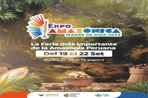 El viernes lanzan en Lima la Expo Amazónica que se realizará en Madre de Dios