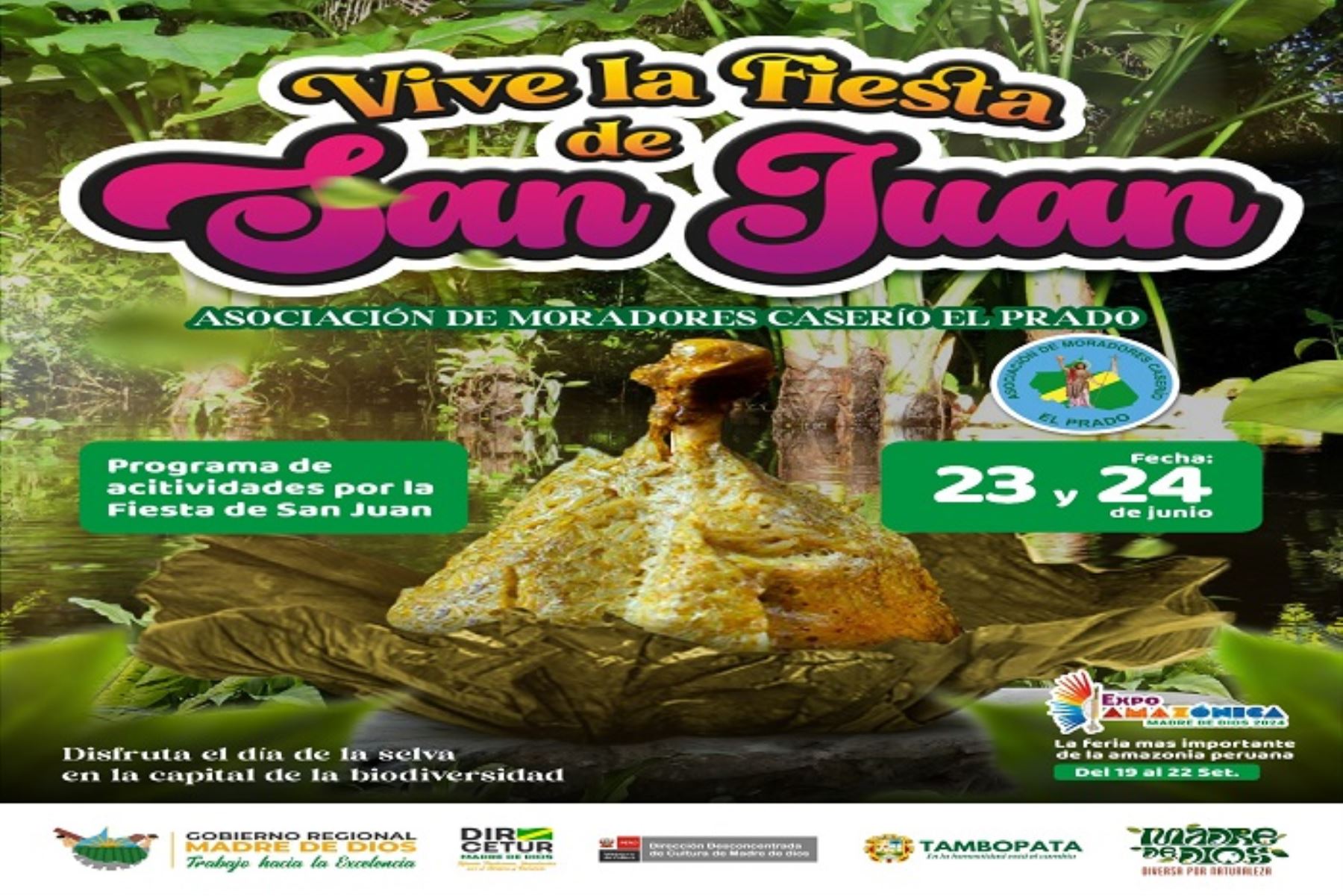 El turismo crece en Madre de Dios y espera 25,000 turistas en fiesta de San Juan