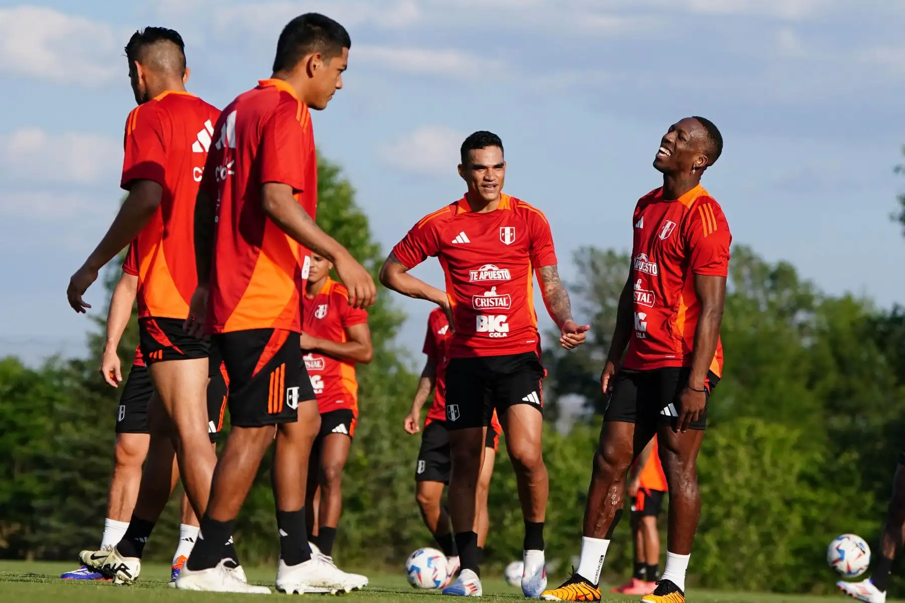 Entrenamiento de la selección peruana, juega este viernes 14 de junio su último amistoso previo a la Copa América en el Estadio Subaru Park, en Chester, Pensilvania (Estados Unidos).
Foto: ANDINA/Difusión
