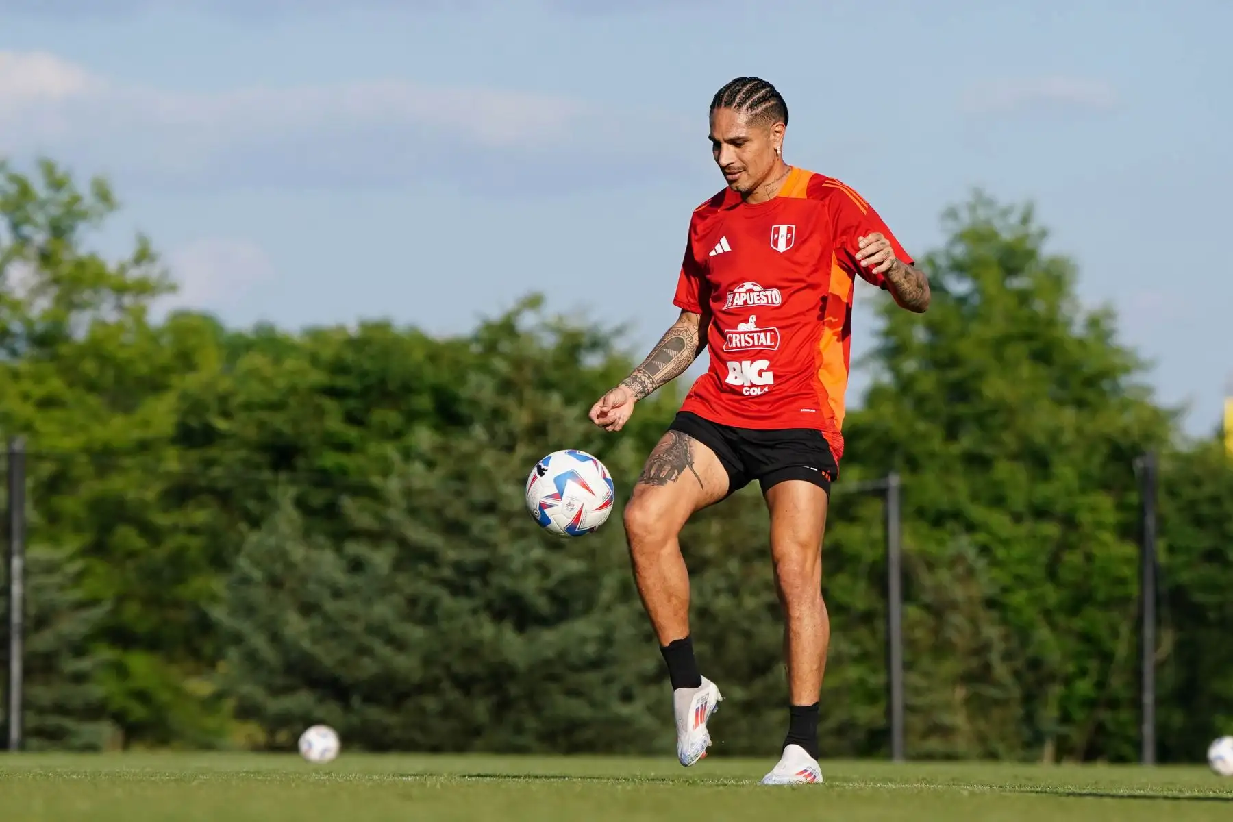 Entrenamiento de la selección peruana, juega este viernes 14 de junio su último amistoso previo a la Copa América en el Estadio Subaru Park, en Chester, Pensilvania (Estados Unidos).
Foto: ANDINA/Difusión