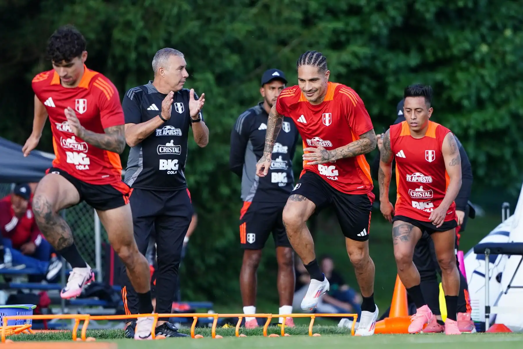 Entrenamiento de la selección peruana, juega este viernes 14 de junio su último amistoso previo a la Copa América en el Estadio Subaru Park, en Chester, Pensilvania (Estados Unidos).
Foto: ANDINA/Difusión