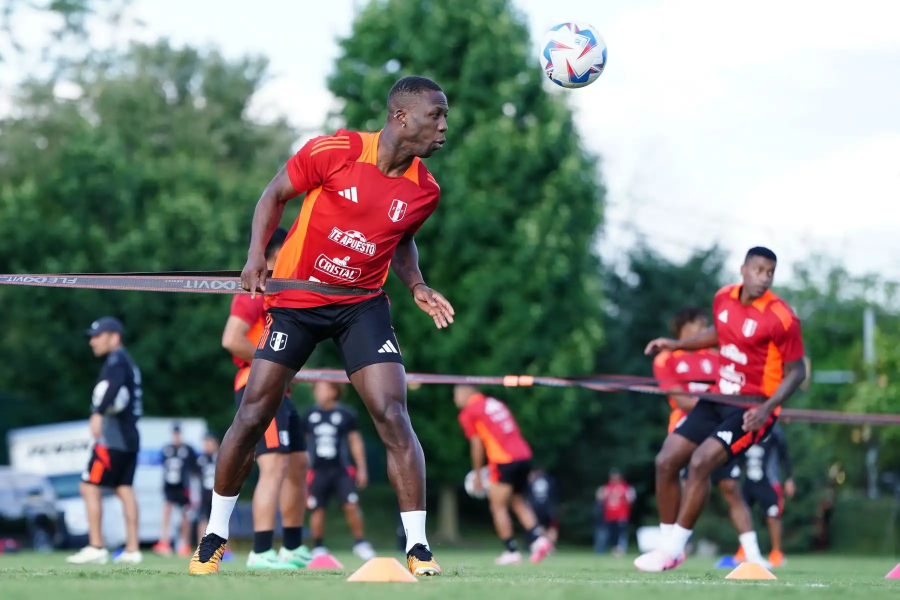 Entrenamiento de la selección peruana, juega este viernes 14 de junio su último amistoso previo a la Copa América en el Estadio Subaru Park, en Chester, Pensilvania (Estados Unidos).
Foto: ANDINA/Difusión