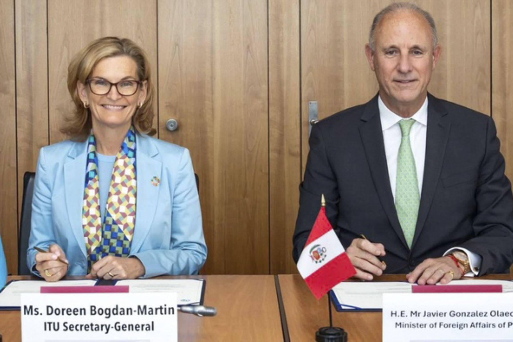 Peru's FA Ministry and ITU sign joint declaration for digital service transformation News