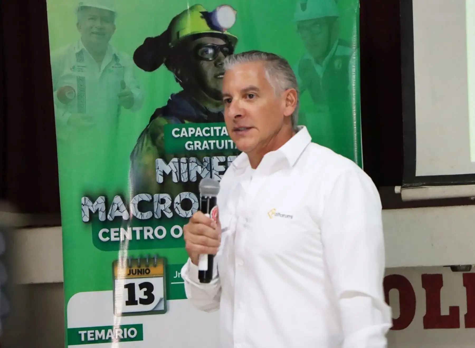 Representante de la mina Paltarumi, Jimmy Pflücker Pinillos, pidió a todos los sectores involucrados unir esfuerzos para impulsar el desarrollo de la minería en el Perú.