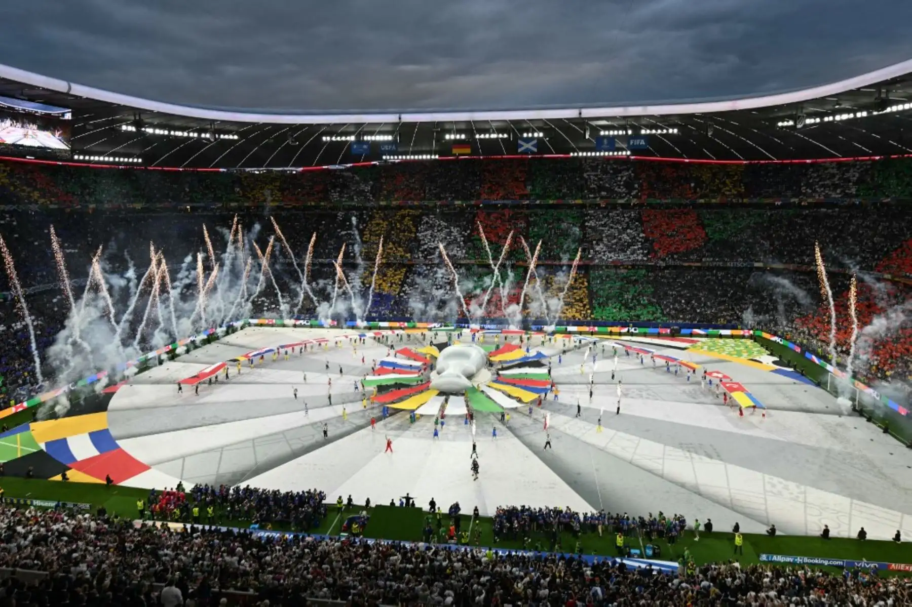 Alemania jugará contra Escocia en el partido inaugural que tendrá lugar en Munich y la nación anfitriona espera que su viaje continúe hasta la final en Berlín el 14 de julio. Foto: AFP