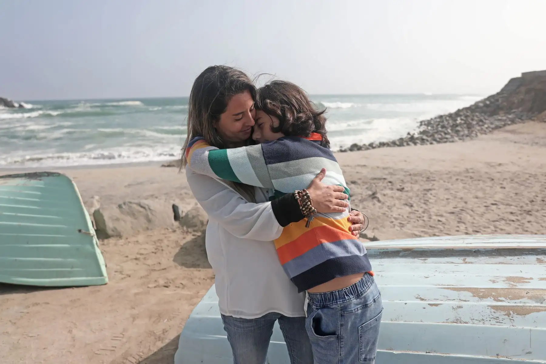 “Francesco es el gran maestro de mi vida. Me ha enseñado a ser resiliente", señala Claudia Suárez Reaño. Foto: ANDINA/Connie Calderón.