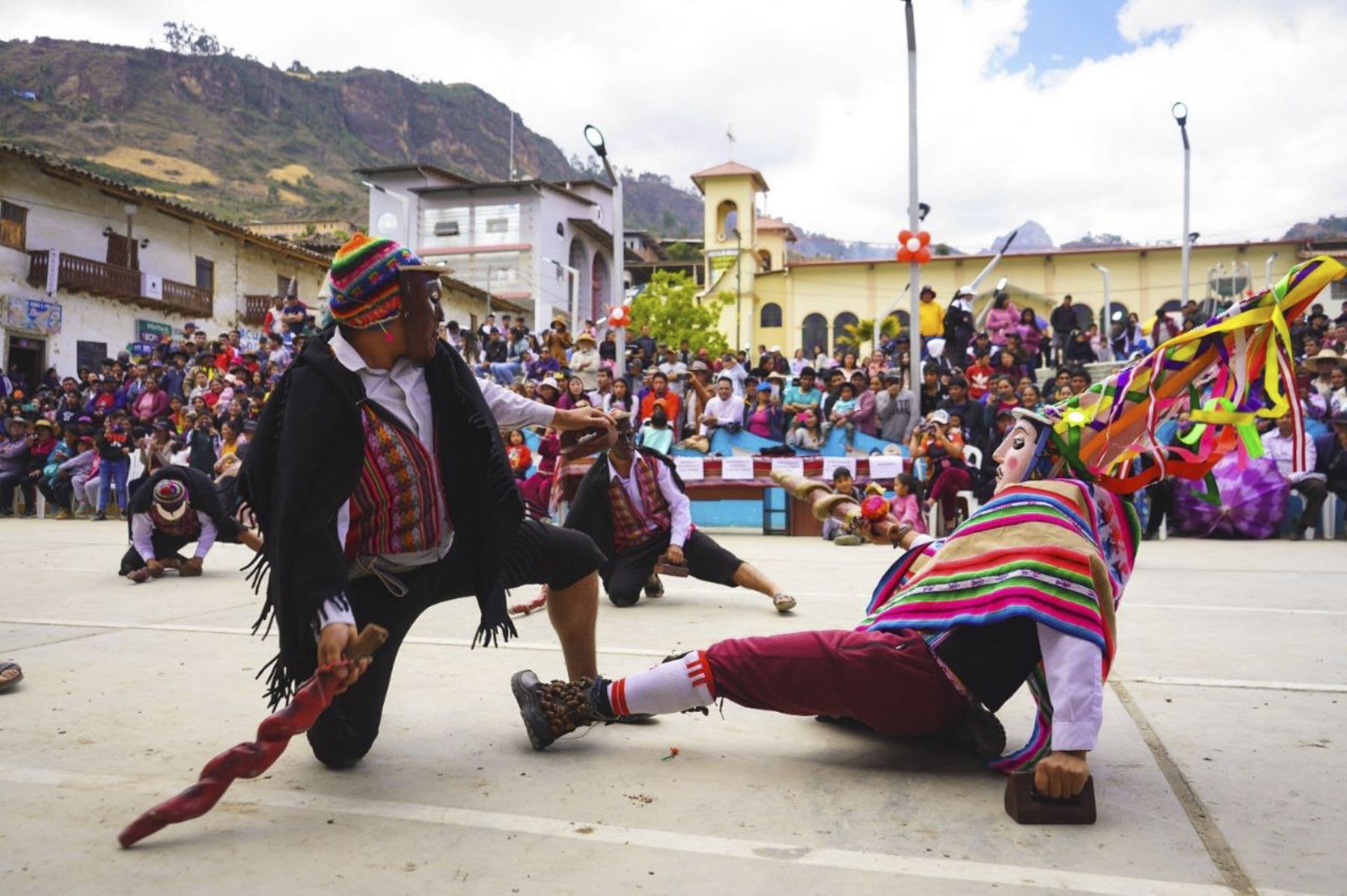 La danza de Los Waris de Chillia representa la resistencia y reivindicación de la población originaria frente a la opresión. Foto: ANDINA/Mincul