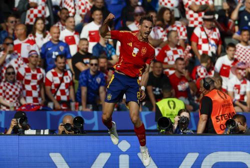 Eurocopa 2024: España vence por 3 goles a 0 a Croacia en el partido del grupo B