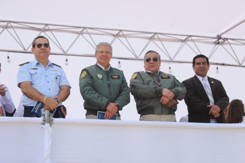 Presidente del Consejo de Ministros y ministro de Defensa en Chiclayo. ANDINA/Difusión