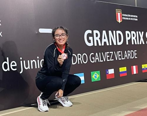 Cayetana Chirinos sigue haciendo historia en el atletismo peruano